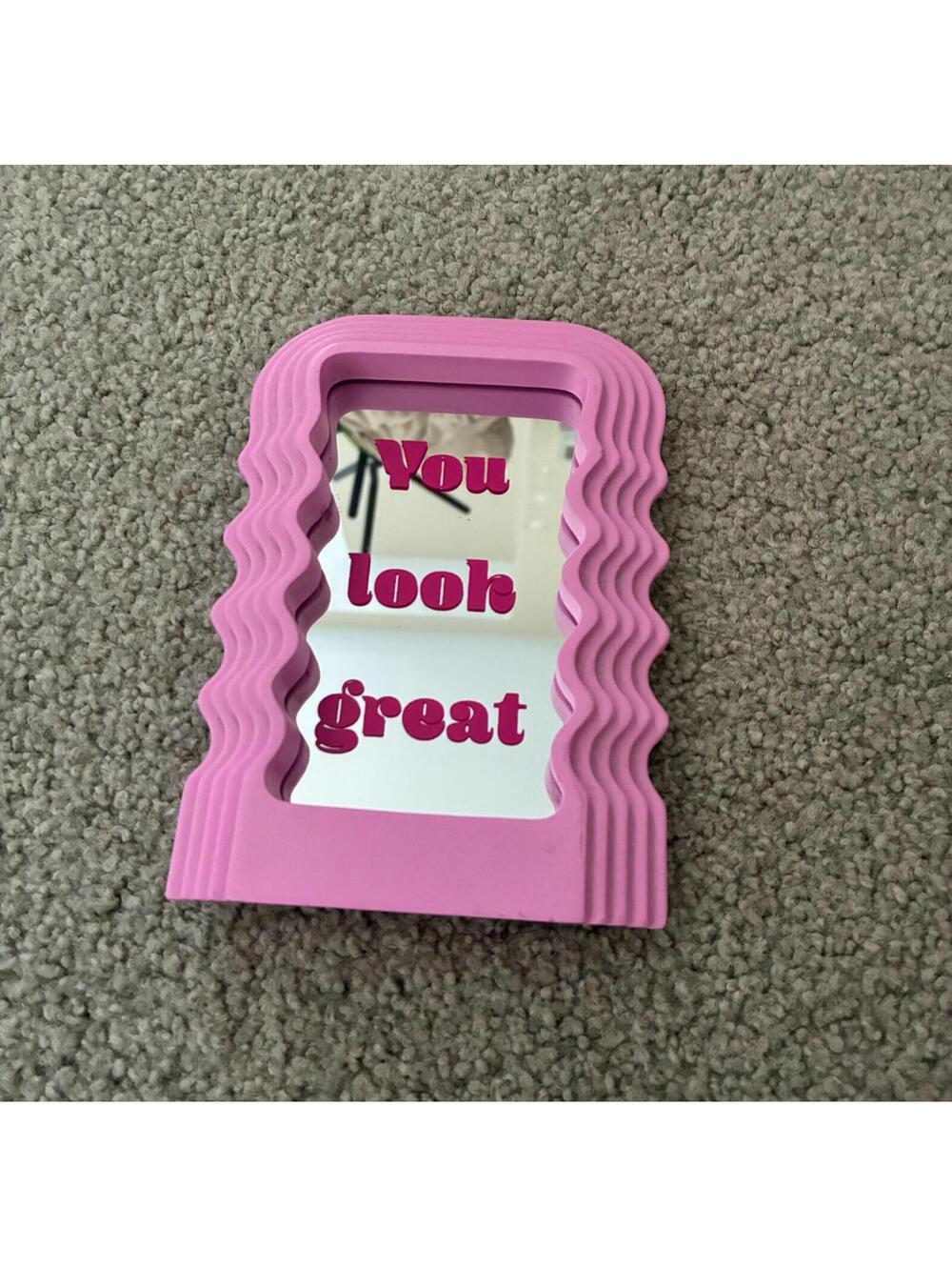 Pink mirror